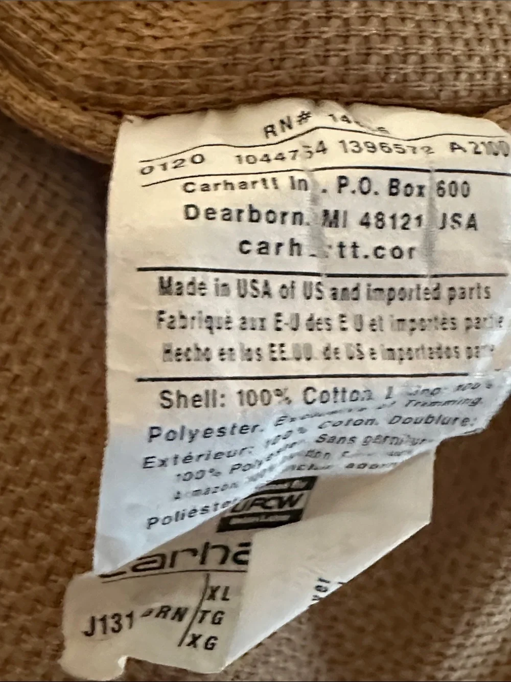 Carhartt heavy duty
